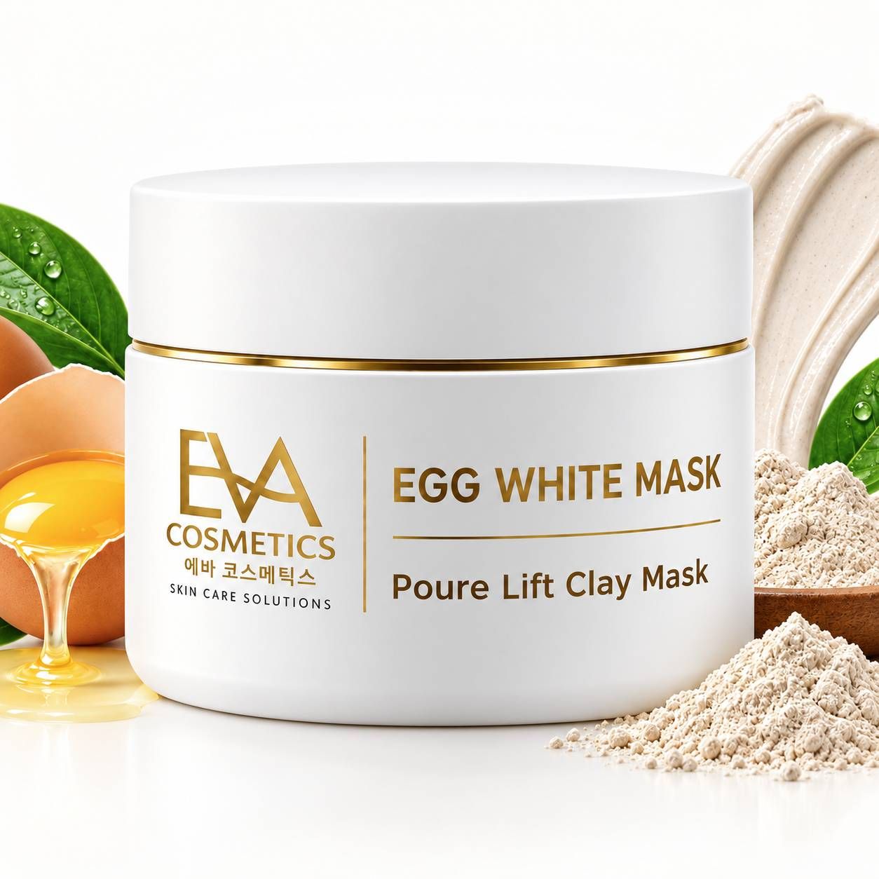 EGG WHITE MASK
